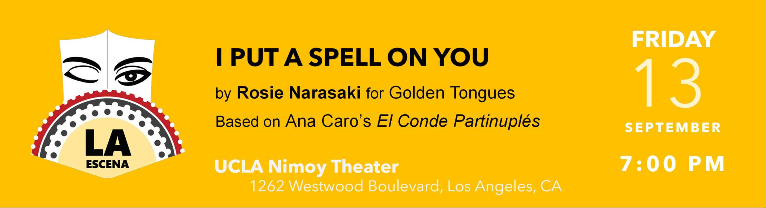 Banner for "I Put a Spell on You"