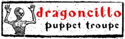 Logo for "Dragoncillo Puppet Troupe"
