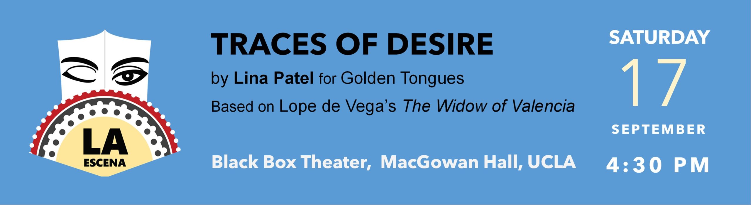 Banner with the title "Traces of Desire"