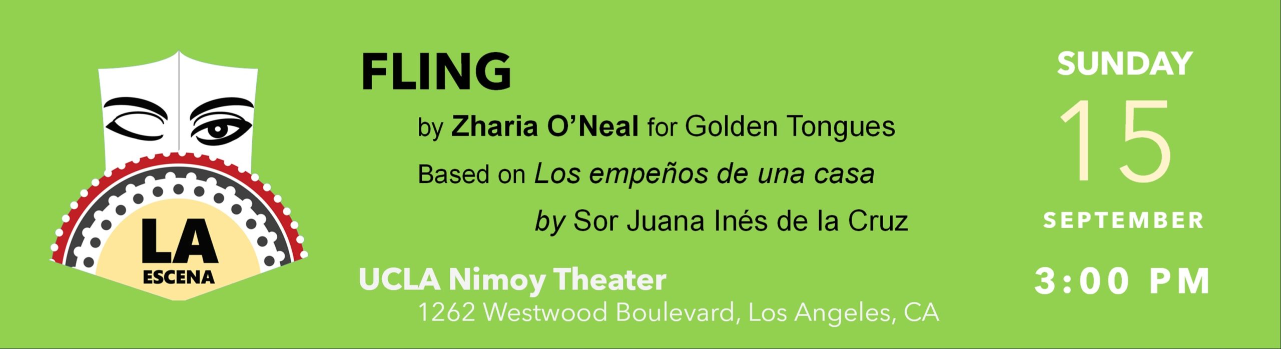 Banner for "Fling"