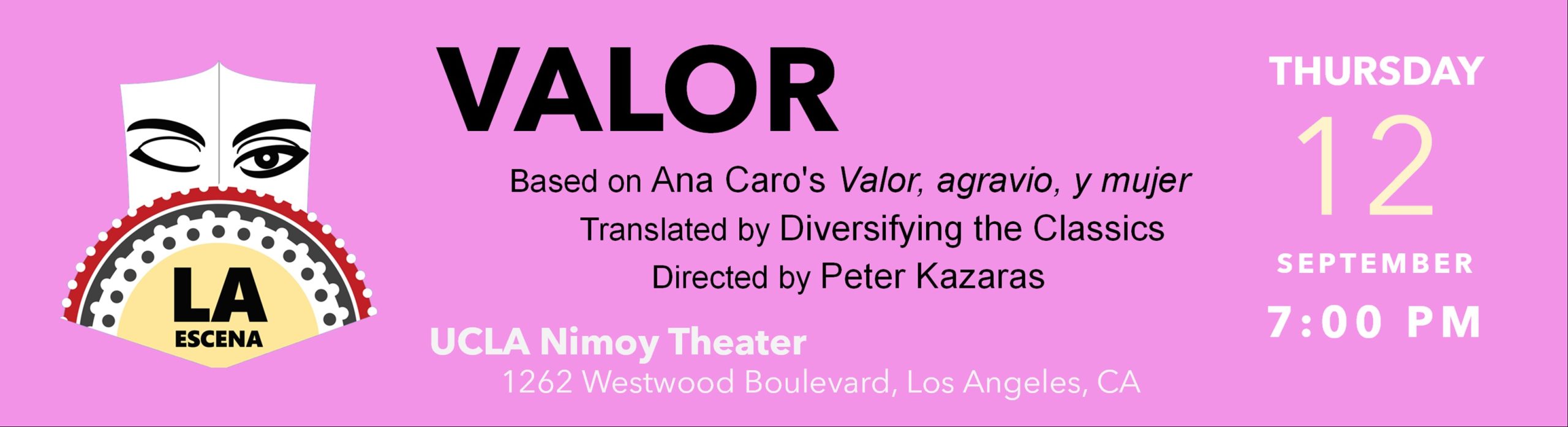 Banner for Valor event