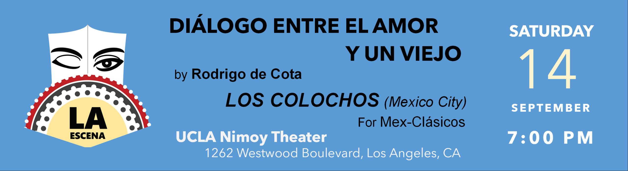 Banner for "Diálogo entre el amor y un viejo"