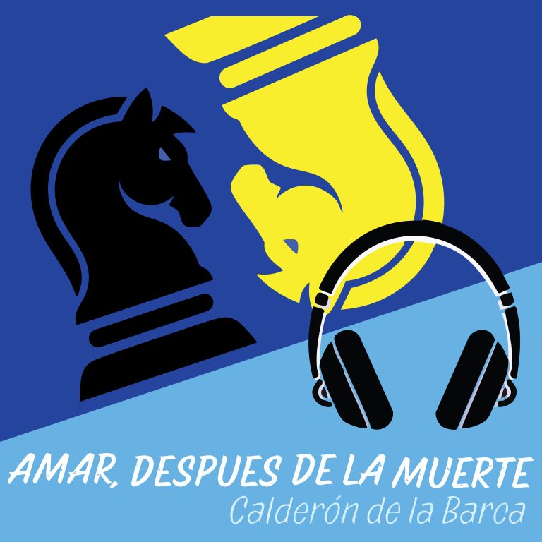Click here to listen to Amar después de la muerte logo with headphones
